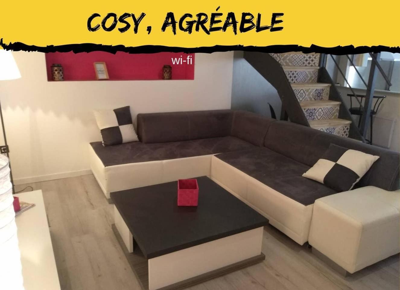 Agreable Duplex Au Centre Ville De Brioude Dış mekan fotoğraf